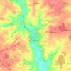 Hadleigh topographic map, elevation, terrain