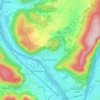 Großheubach topographic map, elevation, terrain
