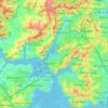 Upper Harbour topographic map, elevation, terrain