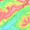 Châteauneuf-de-Galaure topographic map, elevation, terrain