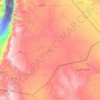 Ma'an Qasabah District topographic map, elevation, terrain
