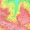 La Celle-Saint-Cloud topographic map, elevation, terrain