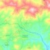 Vallelunga Pratameno topographic map, elevation, terrain