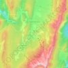 Villard-de-Lans topographic map, elevation, terrain