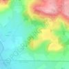 Velogny topographic map, elevation, terrain