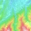 Finestret topographic map, elevation, terrain