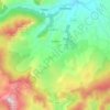 Turriers topographic map, elevation, terrain