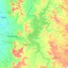 Mahi Reservoir topographic map, elevation, terrain