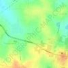 Neraluru topographic map, elevation, terrain