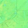 New Kondli topographic map, elevation, terrain