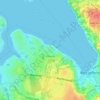 Village of Poquott topographic map, elevation, terrain