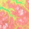 Holtålen topographic map, elevation, terrain