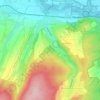 Ungedanken topographic map, elevation, terrain