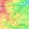 Campamento topographic map, elevation, terrain