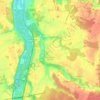 Ferrières-en-Gâtinais topographic map, elevation, terrain