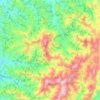 Janja topographic map, elevation, terrain