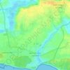 Saint-Vincent-sur-Jard topographic map, elevation, terrain