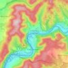 Collenberg topographic map, elevation, terrain