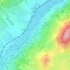 Saint-Gilles topographic map, elevation, terrain