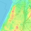 Ashdod topographic map, elevation, terrain