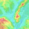 Le Planey topographic map, elevation, terrain