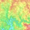 Touro topographic map, elevation, terrain