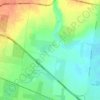 Grangefields topographic map, elevation, terrain