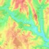 Montapas topographic map, elevation, terrain