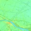 Sustinente topographic map, elevation, terrain