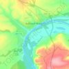 Верхний Мамон topographic map, elevation, terrain