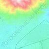 Itezi topographic map, elevation, terrain