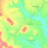 Shutford topographic map, elevation, terrain