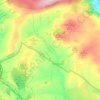 Peak Forest topographic map, elevation, terrain