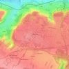 Les Ulis topographic map, elevation, terrain