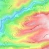 Maaysra topographic map, elevation, terrain