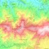 Kakani topographic map, elevation, terrain