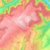 Darois topographic map, elevation, terrain