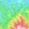 La Llitéra topographic map, elevation, terrain