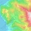 Zone topographic map, elevation, terrain