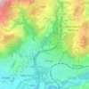 Pringy topographic map, elevation, terrain