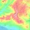 Çeşmeli Mahallesi topographic map, elevation, terrain