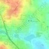 Kommasandra topographic map, elevation, terrain