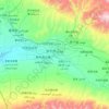 Yining City topographic map, elevation, terrain