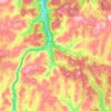 New Milford Township topographic map, elevation, terrain