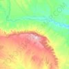 Sena topographic map, elevation, terrain