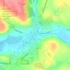 Sandy Lake topographic map, elevation, terrain