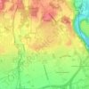 Cermenate topographic map, elevation, terrain