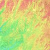 Town of Fifield topographic map, elevation, terrain