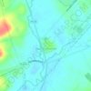 Washingtonville topographic map, elevation, terrain