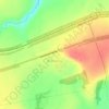 Благодатка topographic map, elevation, terrain